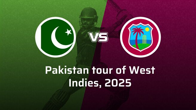 West Indies VS Pakistan on Fan Code