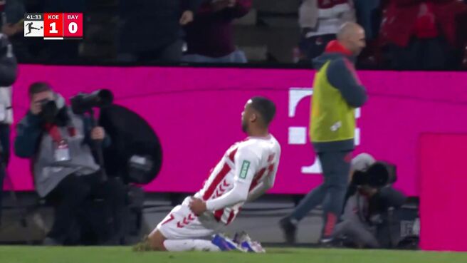 Goal! Maina Storms Through To Open The Scoring For Koln on Sony LIV