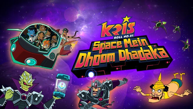 Kris in Space Mein Dhoom Dhadaka on Discovery Plus