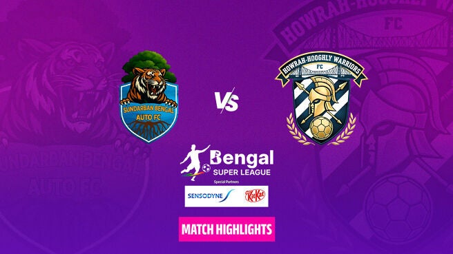 Sundarban Bengal Auto Fc Vs Howrah Hooghly Warriors on Zee5