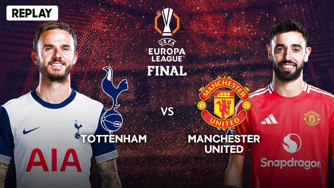 Tottenham vs Man United - Final - Replay - 22 May 2025 on Sony LIV