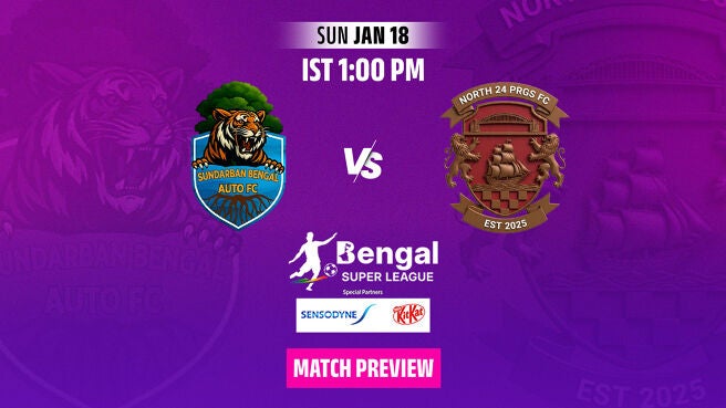 Sundarban Bengal Auto Fc Vs North 24 Parganas Fc on Zee5