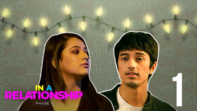 In a Relationship season 1 episode 1 on Hoichoi