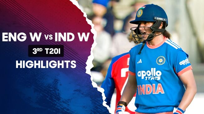 3rd T20I - Highlights - 2 Jun 2026 on Sony LIV
