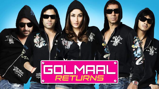 Golmaal Returns on LionsGate