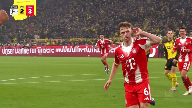 Goal! Kimmich Caps Off Bayern's Remarkable Fightback With A Clinical Strike on Sony LIV