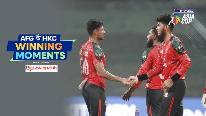 Winning Moment - Bangladesh vs Afghanistan - 16 Sep 2025 on Sony LIV