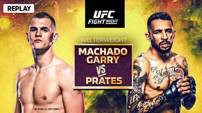 UFC Fight Night - Machado Garry vs Prates - 27 Apr 2025 on Sony LIV