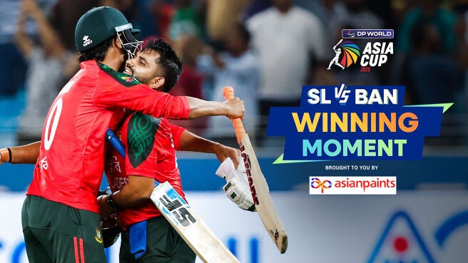 Winning Moment - Sri Lanka vs Bangladesh - Super Four - 20 Sep 2025 on Sony LIV