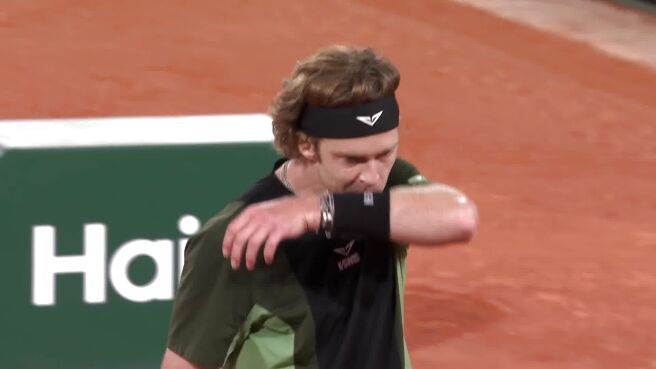 Drop Shot! Rublev Stuns Sinner With A Majestic Drop Shot on Sony LIV