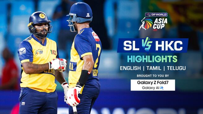 Sri Lanka vs Hong Kong, China - Highlights - 15 Sep 2025 on Sony LIV