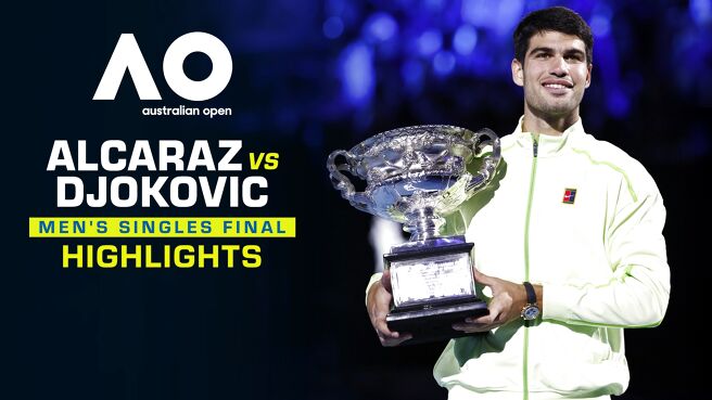 Alcaraz vs Djokovic - Final - Highlights - 1 Feb 2026 on Sony LIV