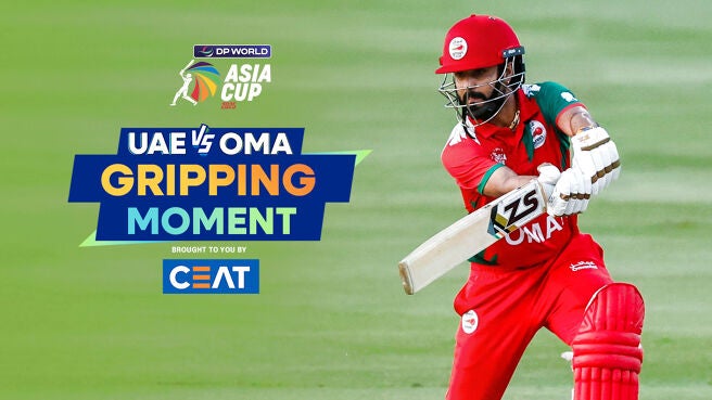 Gripping Moment - United Arab Emirates vs Oman - 15 Sep 2025  on Sony LIV