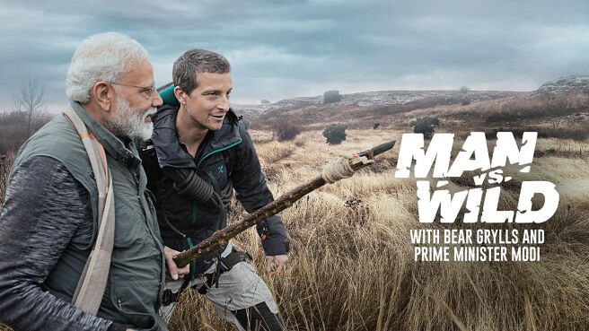 Man vs Wild with Bear Grylls and PM Modi on DiscoveryPlus