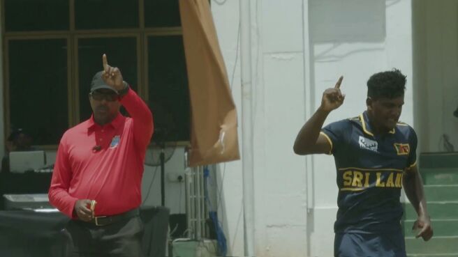 Wicket! India A Continue To Slide As Sahan Removes Badoni on Sony LIV