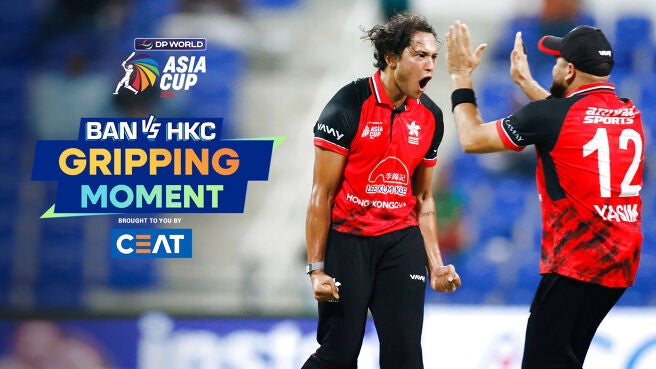 Gripping Moment - Bangladesh vs Hong Kong, China - 11 Sep 2025  on Sony LIV