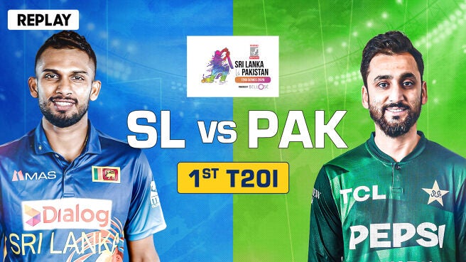 1st T20I - Replay - 7 Jan 2026 on Sony LIV