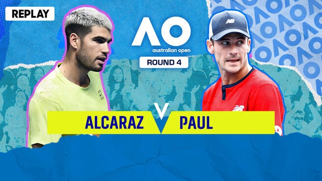 Alcaraz vs Paul - Replay - 25 Jan 2026 on Sony LIV