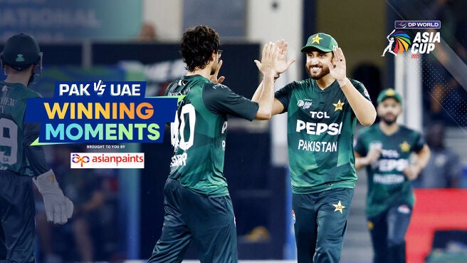 Winning Moment - Pakistan vs UAE - 17 Sep 2025 on Sony LIV
