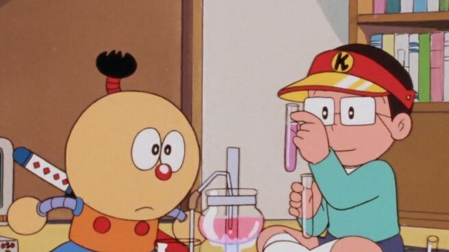Kiteretsu season 1 episode 5 on Discovery Plus