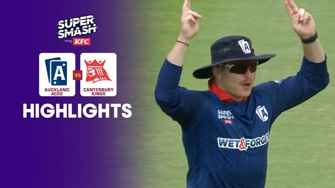 Auckland Aces vs Canterbury Kings - Highlights - 14 Jan 2026 on Sony LIV