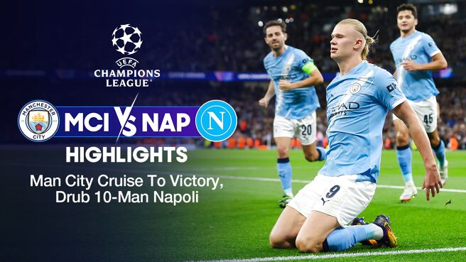 Man City vs Napoli - Highlights - 19 Sep 2025 on Sony LIV