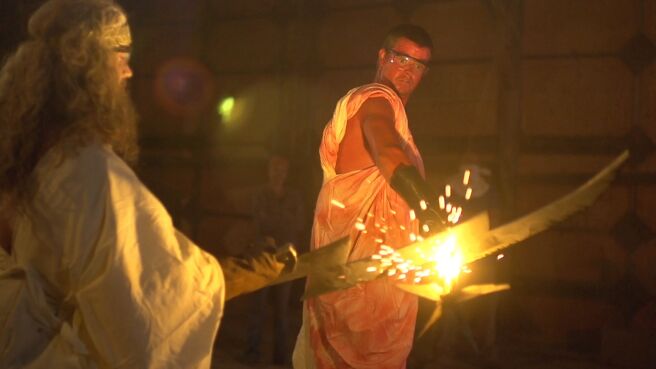 Big Giant Swords season 1 episode 2 on Discovery Plus