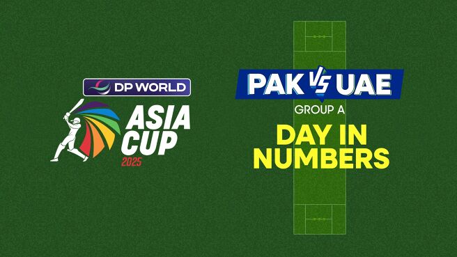 Match Metrics - Pakistan vs UAE - 17 Sep 2025 on Sony LIV