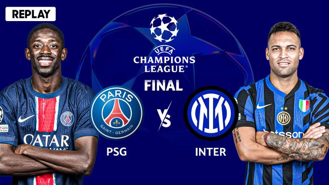 PSG vs Inter - Final - Replay - 1 Jun 2025 on Sony LIV