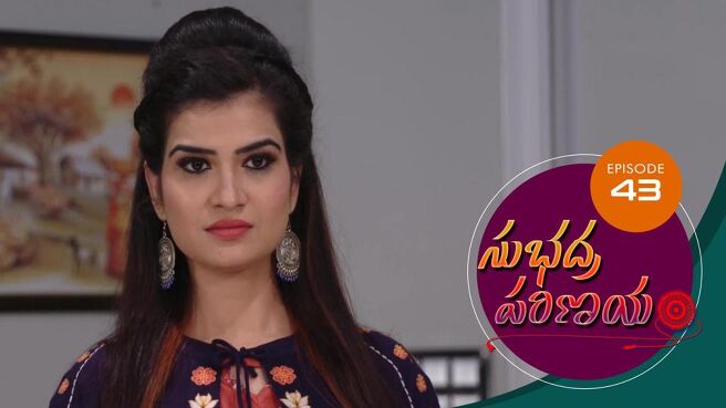 Subhadra Parinayam season 1 episode 43 on Sun NXT