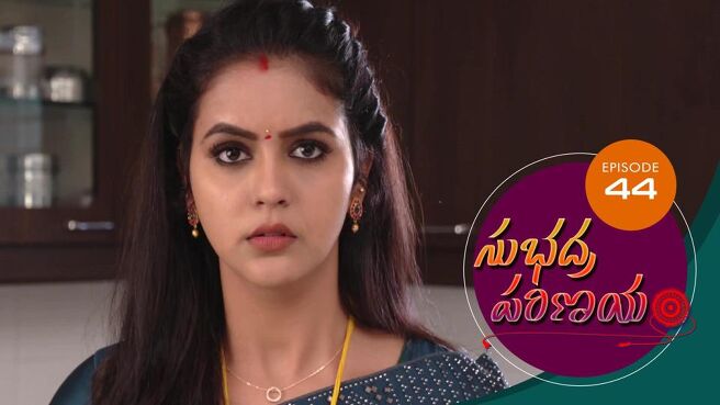 Subhadra Parinayam season 1 episode 44 on Sun NXT