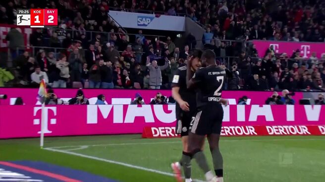 Goal! Kim Nods Home Brilliantly To Put Bayern Ahead on Sony LIV