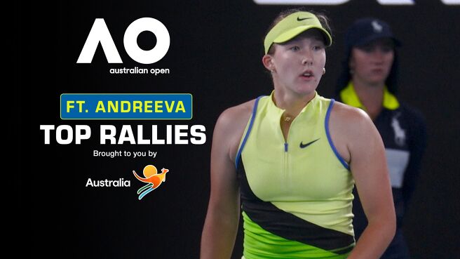 Top Rallies - Day 8 - 25 Jan 2026 on Sony LIV