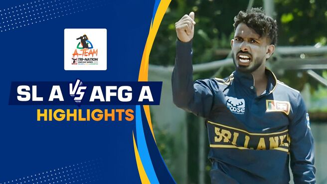  Sri Lanka A vs Afghanistan A - Highlights - 13 Jun 2026 on Sony LIV