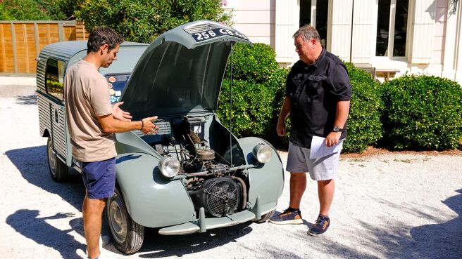 Wheeler Dealers World Tour season 1 episode 4 on DiscoveryPlus