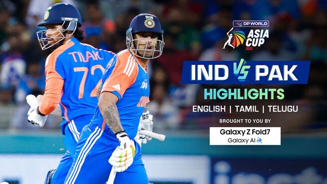India vs Pakistan - Highlights - 14 Sep 2025 on Sony LIV