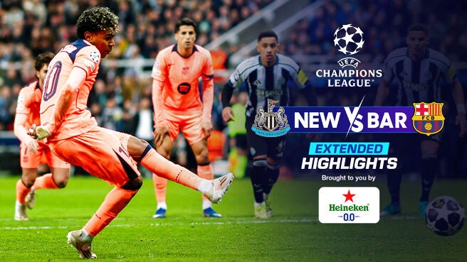 Newcastle vs Barcelona - Extended Highlights - 11 Mar 2026 on Sony LIV