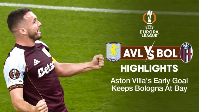 Aston Villa vs Bologna - Highlights - 26 Sep 2025 on Sony LIV
