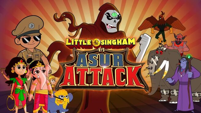 Little Singham vs Asur Attack on Discovery Plus
