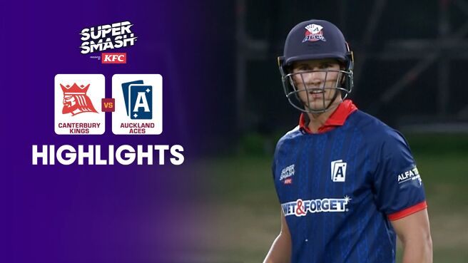 Canterbury Kings vs Auckland Aces - Highlights - 10 Jan 2026 on Sony LIV