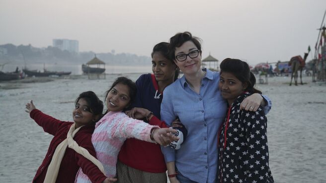 The Ganges With Sue Perkins season 1 episode 3 on Discovery Plus
