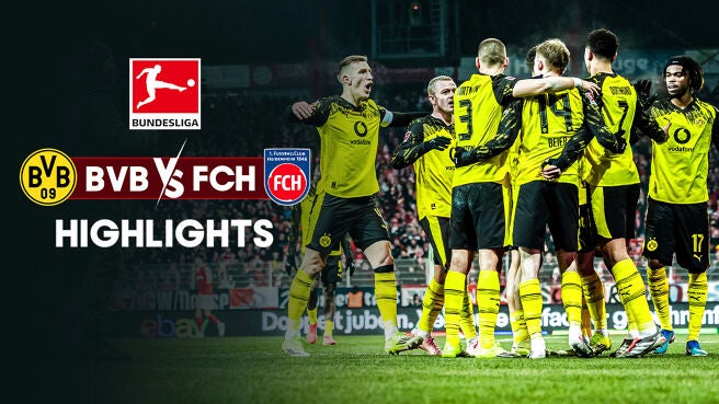 Borussia Dortmund vs Heidenheim - Highlights - 1 Feb 2026 on Sony LIV