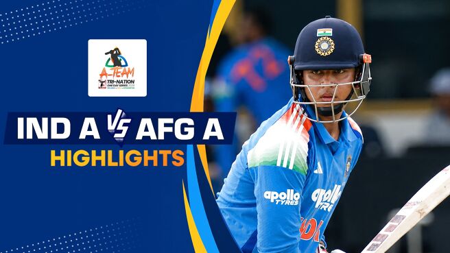 India A vs Afghanistan A  - Highlights - 17 Jun 2026 on Sony LIV