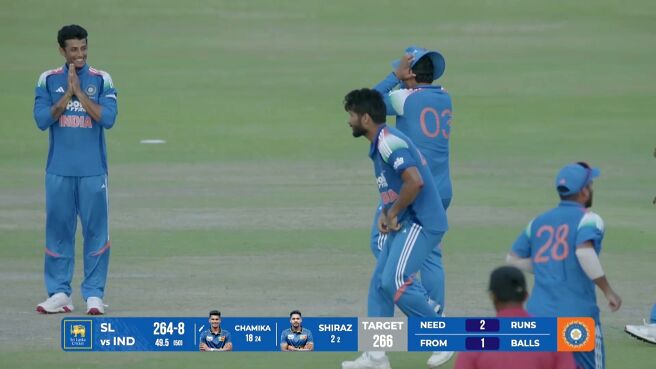 Run Out! India A Deny Sri Lanka A At The Death To Force A Super Over on Sony LIV