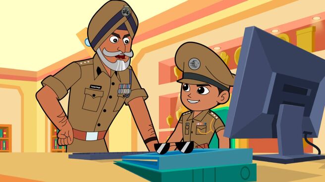 Little Singham Tezaab Machaye Tabaahi season 1 episode 1 on Discovery Plus