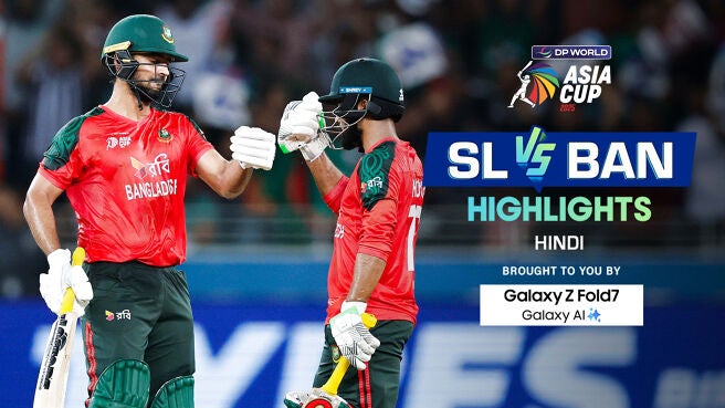 Sri Lanka vs Bangladesh - Super Four - Highlights - 20 Sep 2025 on Sony LIV