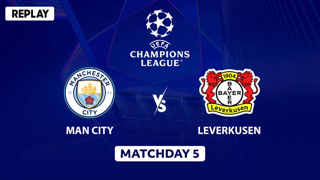 Man City vs Leverkusen - Replay - 26 Nov 2025 on Sony LIV