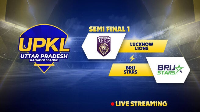 Lucknow Lions V Brij Stars on Zee5