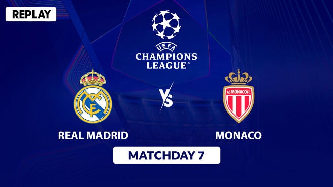  Real Madrid vs Monaco  - Replay - 21 Jan 2026 on Sony LIV