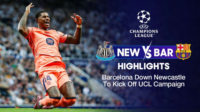 Newcastle vs Barcelona - Highlights - 19 Sep 2025 on Sony LIV